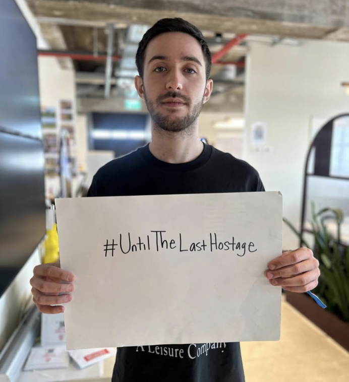 Omer Shem Tov, joven secuestrado por Hamas.